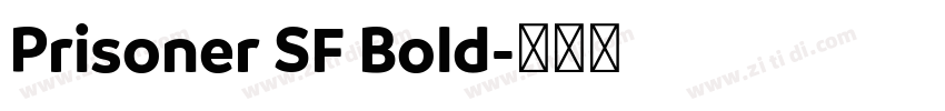 Prisoner SF Bold字体转换